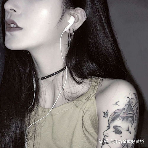 女人头像越干净越有福气纹身