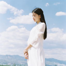 组图天工大校花孙忆雯写真肤如凝脂气质空灵