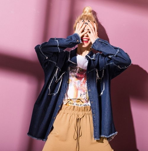 女牛仔外套搭配风度温度一把抓秋冬轻松驾驭bf风