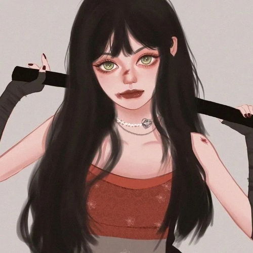 头像精致女生头像手绘女生头像
