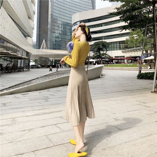 网红初秋装高冷御姐风百褶裙套装女时尚气质女神范两件套洋气显瘦hdfs福卡商城