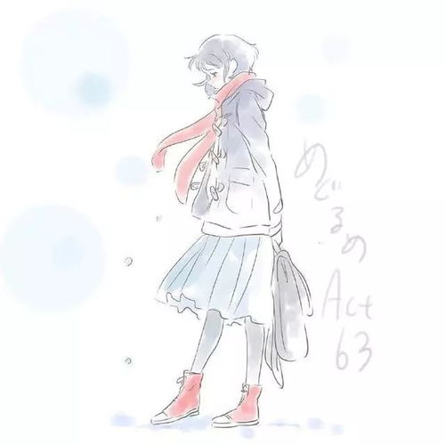 超治愈的手绘女孩插画,色彩柔和细腻