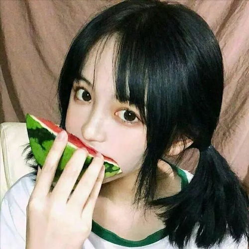 女生头像绿色系女头