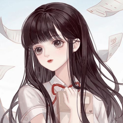 神仙治愈系动漫头像带着光的头像