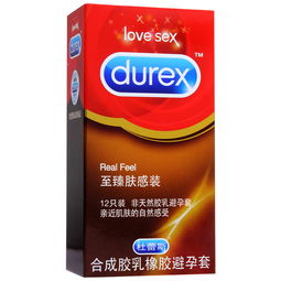 杜蕾斯realfeel至臻肤感装避孕套12只价格多少钱,报价,品牌,图片