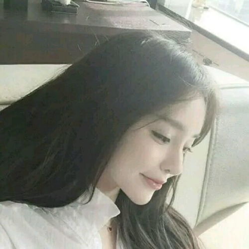 求侧脸长发女生头像,谢谢