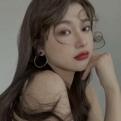 ins招桃花女生头像