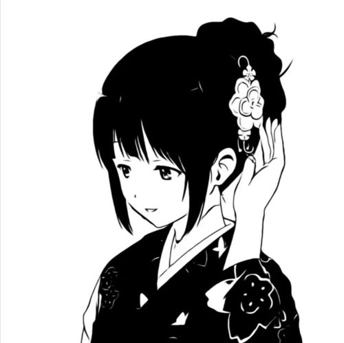 黑白系男女漫头我要乔装成一颗小奶糖