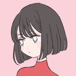 一组软萌可爱的女生卡通头像