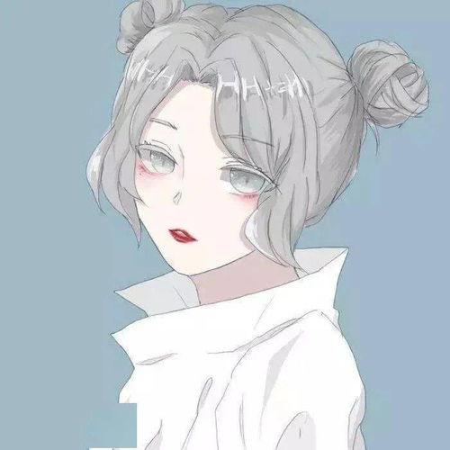 丧丧中带点仙气的动漫女生头像