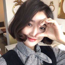 girlface.短发.女生头像