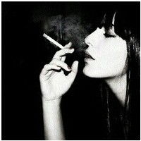 非主流欧美女生黑白头像
