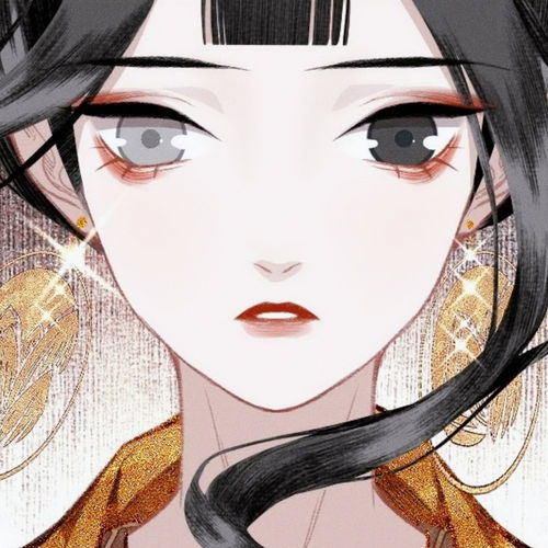 动漫女头国风古装头像