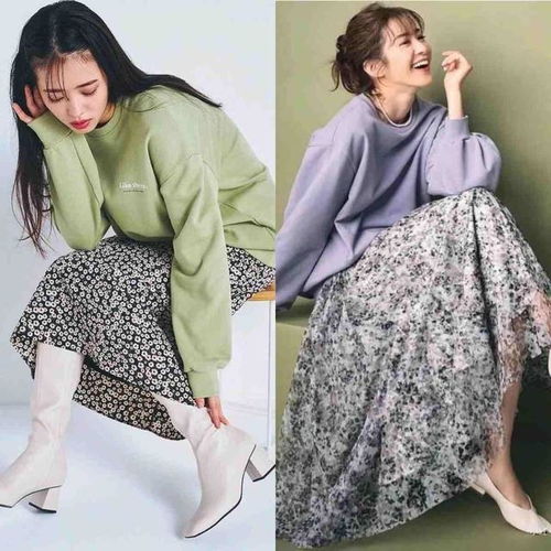被日本女人的卫衣穿搭惊艳了,回头率高还很时尚,特洋气减龄