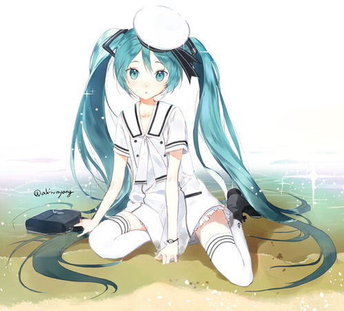p站二次元插画少女头像原创壁纸初音堆糖,美好生活研究所