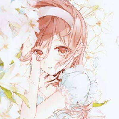 个性短发动漫女生头像手绘短发女生头像彩色系列