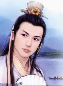 有没有古代女子或男子的图片不要真人的,和好听的名字急