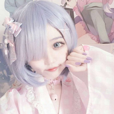 真人cos风闺蜜头像高清cosplay美女图片
