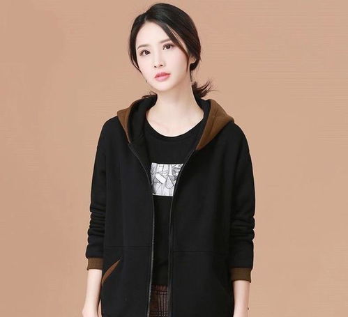 忽然发现,这加绒卫衣,比大衣舒服,四十岁女人穿,显年轻