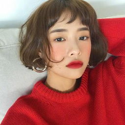 最新短发气质女生头像唯美清新我们不懂爱却懂得伤害