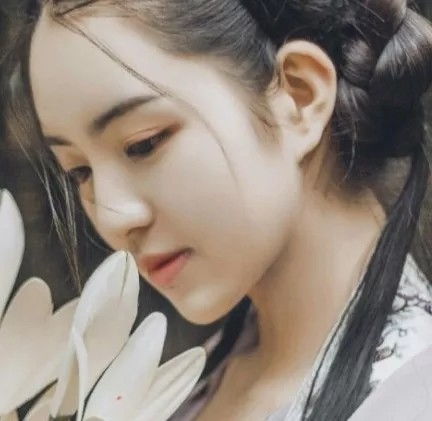 古风真人女生头像此生情缘散尽,闲来唱你的戏