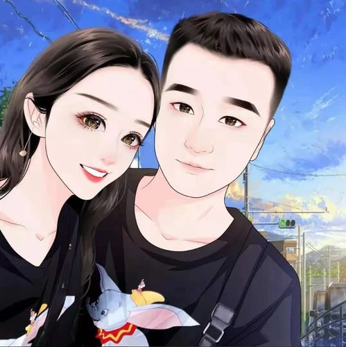 qq头像女生萌新情侣头像