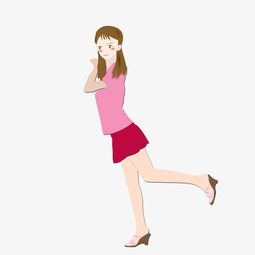 夏季运动的mein美女手绘png下载图片素材其他格式下载动漫人物大全