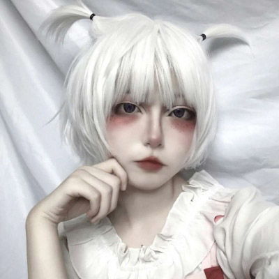 真人cos风闺蜜头像高清cosplay美女图片