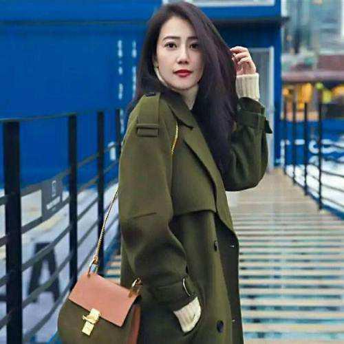 女神高圆圆,冬季穿搭,竟然如此好看