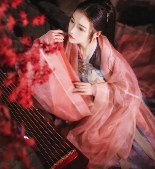 超好看的古风红衣真人小姐姐