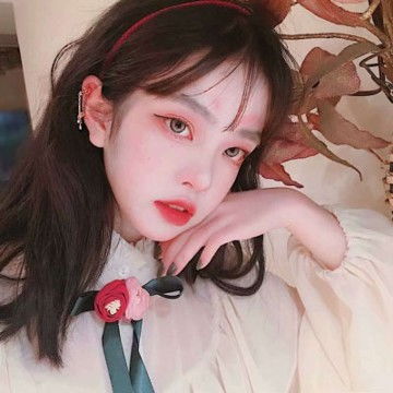 仙女风模糊粉色女生头像,女生头像图片