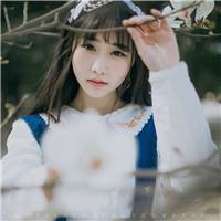 黑白女生伤感拽头像清新女生头像待我强大我给自己天下