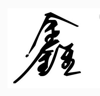 鑫字几个笔画
