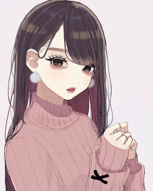 日本画师超可爱的少女插画