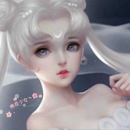 求月野兔3d唯美情侣头像类似这种
