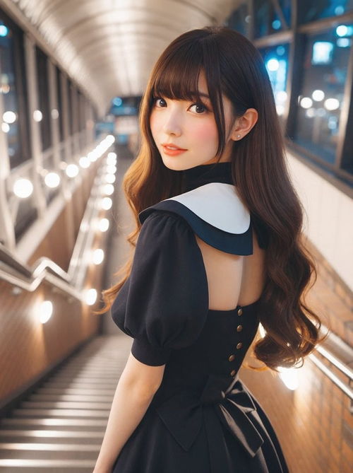 ai绘制性感唯美的美少女图集40清新脱俗温柔大方