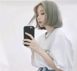 让人心动的染色短发