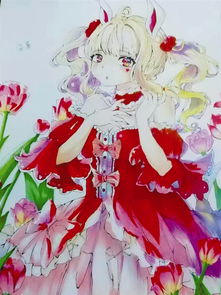 动漫女孩伊拉古玛的绘画故事