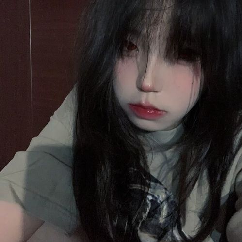 ins微微丧女生头像