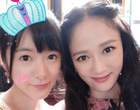 陈乔恩微博为徐娇庆生祝福无敌可爱的二次元美少女