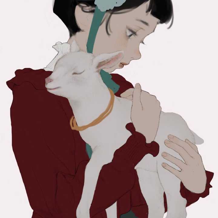 简单又好看头像卡通图片女男生
