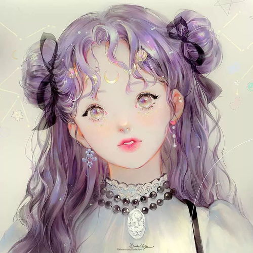 仙气逼人,通透唯美莫非这位韩国神仙画手画的是小仙女
