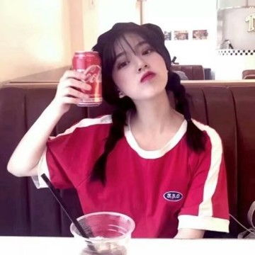 2021最新款红色系列可爱女生头像,女生头像图片