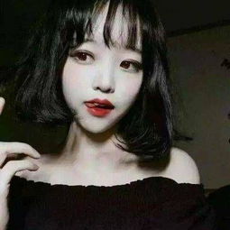 微信伤感的女生头像短发美女气质把美梦放冰箱长大再拿