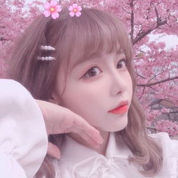 粉色诗意的女生文艺范头像妥妥的粉红少女