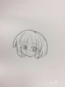 动漫少女素描教程