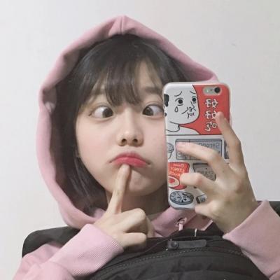 头像卡通可爱卖萌女生许晴