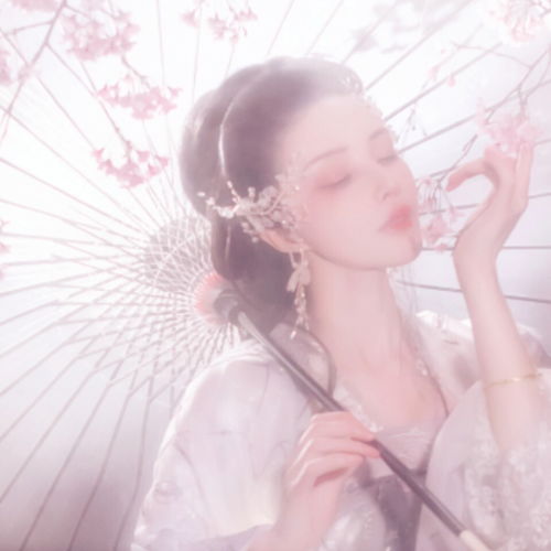 微博自截古风汉服女生头像