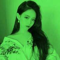 绿色头像大全真人