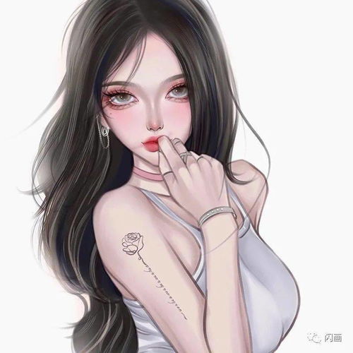 小姐姐手绘头像,好好看抱走抱走